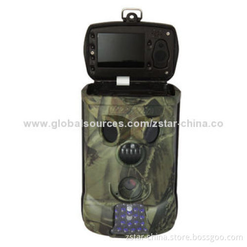 HD 1,440 x 1,080 12MP MMS Hunting Trail Camera with 940nm Blue LED, 2.0-inch LCD Screen Built-in
